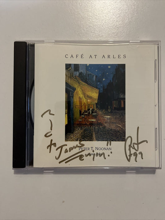 *Signed* Cafe At Arles - Peter T Noonan - Piano Solos (CD, 1990)