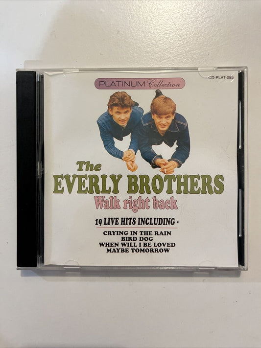 The Everly Brothers - Walk Right Back (CD, 1975)