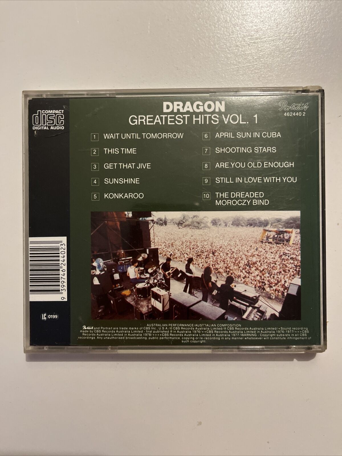 DRAGON Greatest Hits Vol. 1 (CD, 1977)