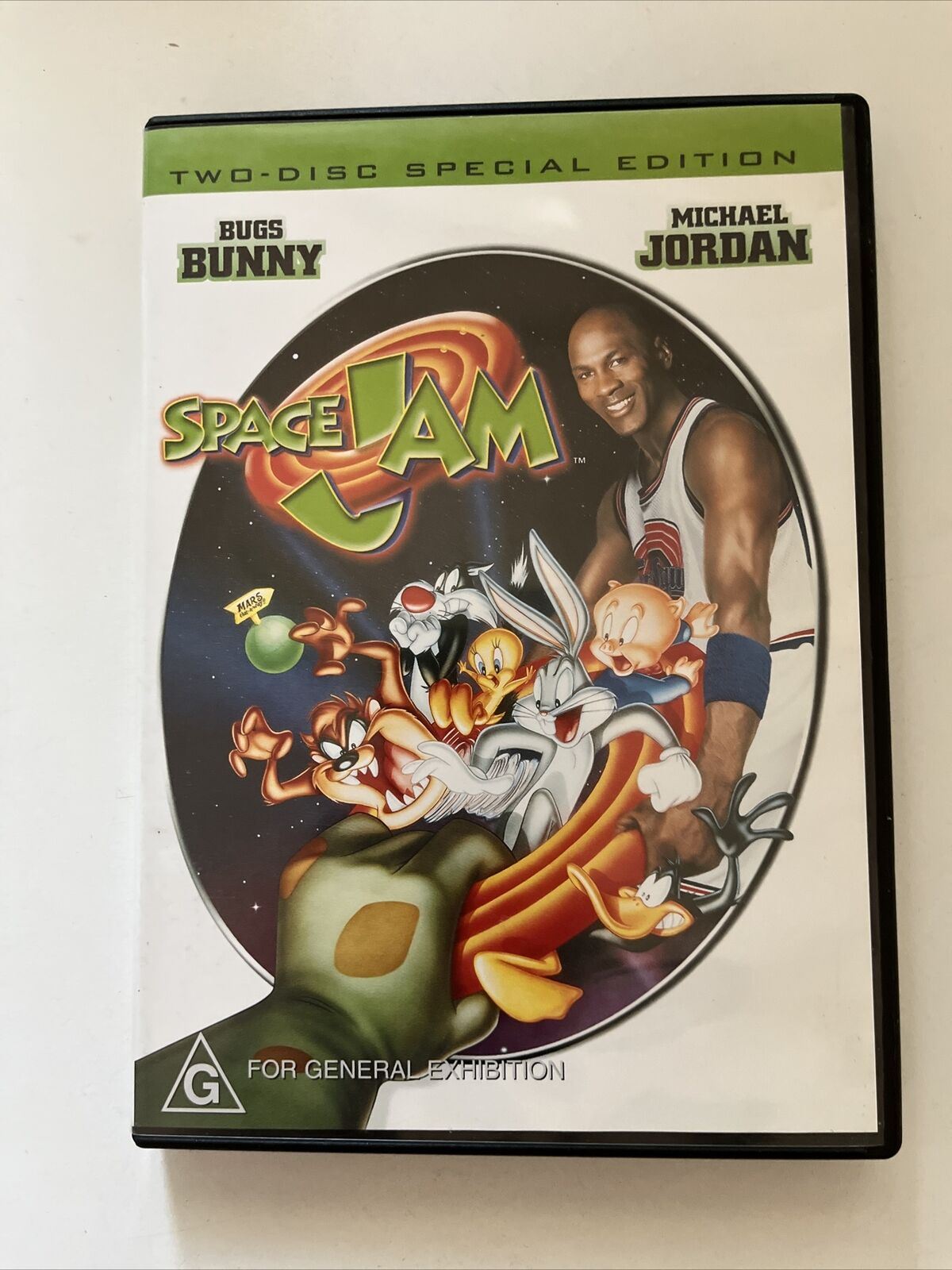 Space Jam - Special Edition (DVD, 1996, 2-Disc) Michael Jordan, Region 4