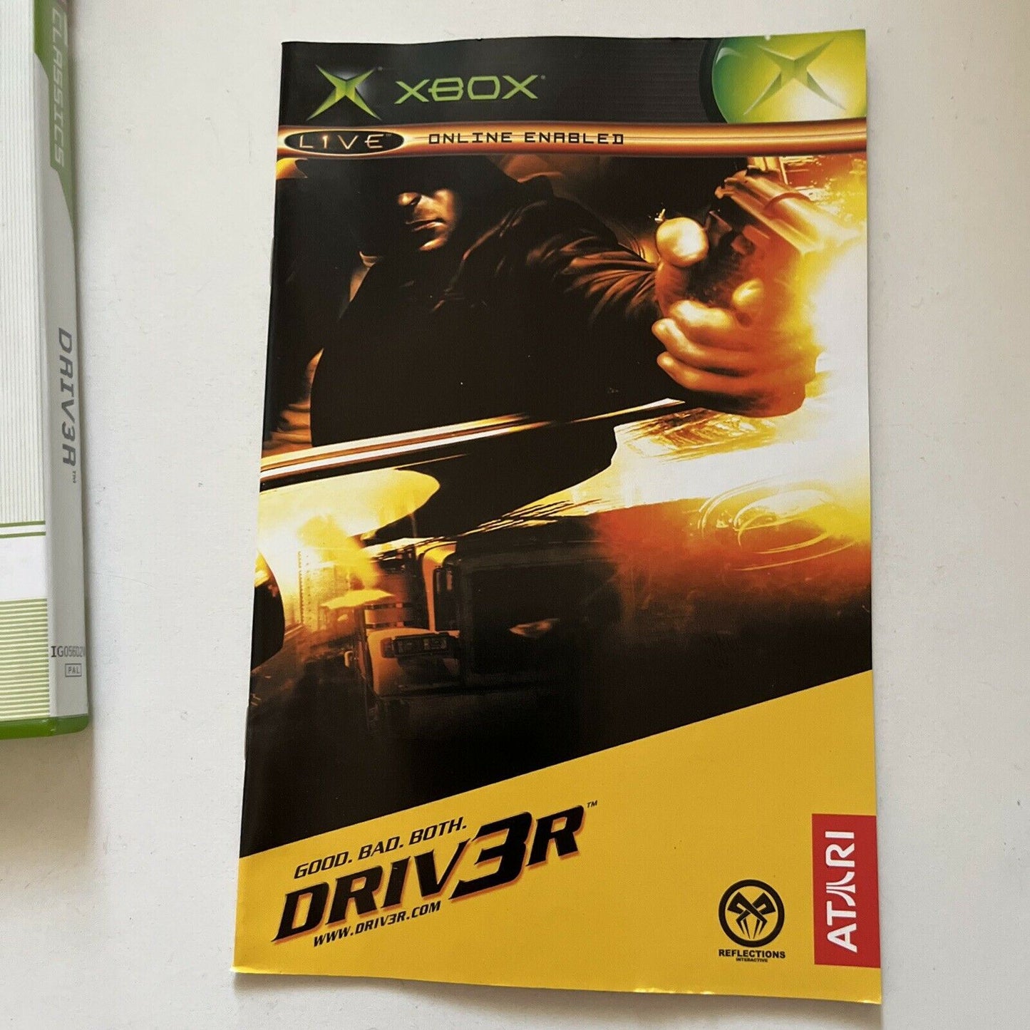 Driv3R - Driver - Original Xbox PAL With Manual Racing Game