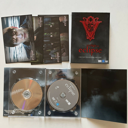 The Twilight Saga Eclipse: Limited Collector Edition (DVD, 2010, 3-Disc) Region4
