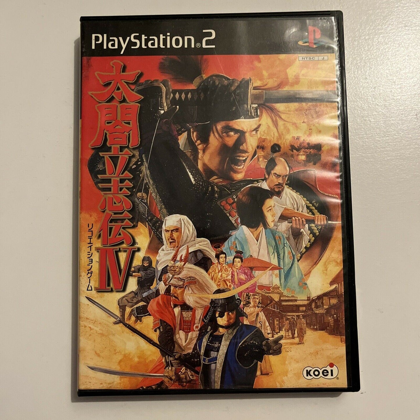 Taikou Risshiden IV PlayStation 2 PS2 Japan NTSC-J