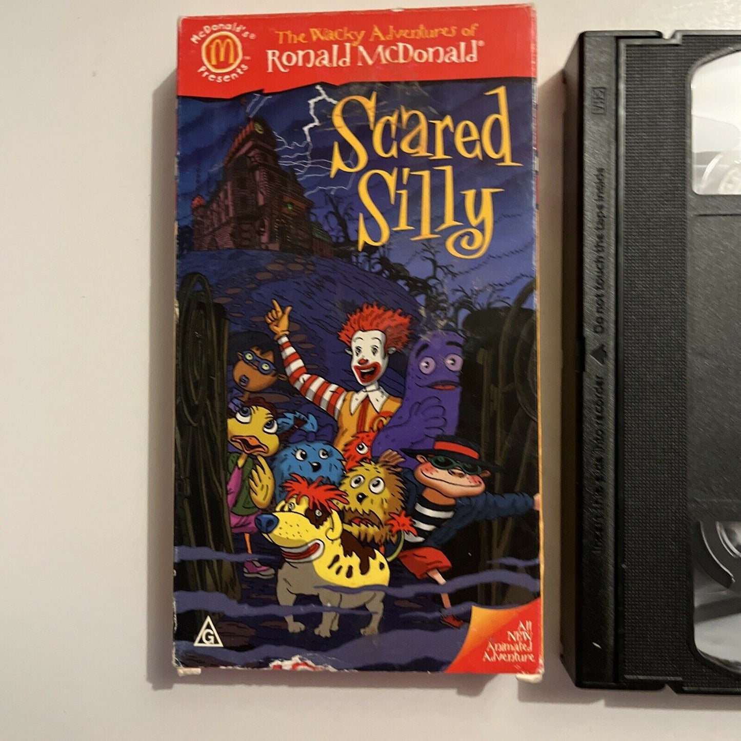 The Wacky Adventures of Ronald McDonald - Scared Silly (VHS, 1998) PAL