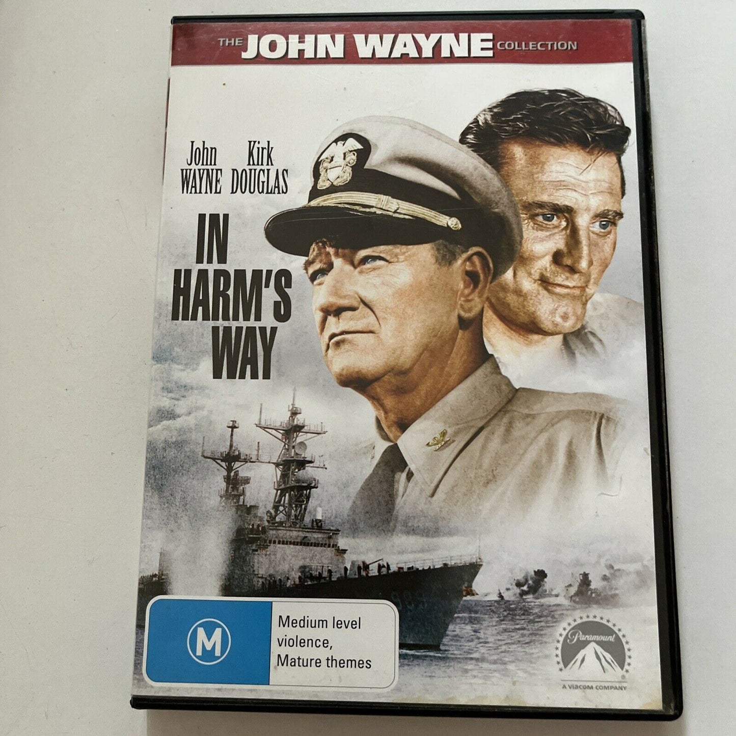 In Harm's Way (DVD, 1965) John Wayne, Kirk Douglas. Region 4