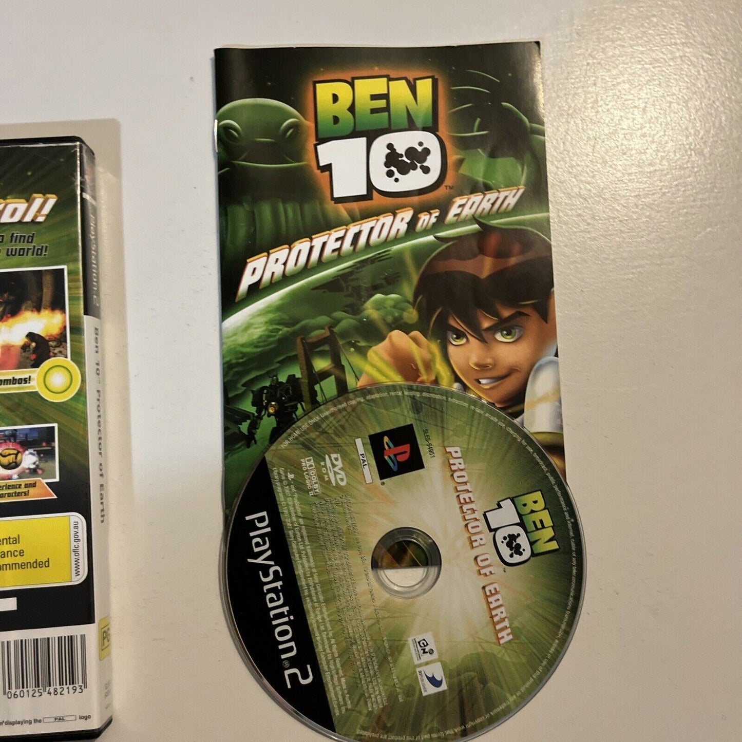 Ben 10 Protector of Earth - PS2 Playstation 2 PAL Game with Manual