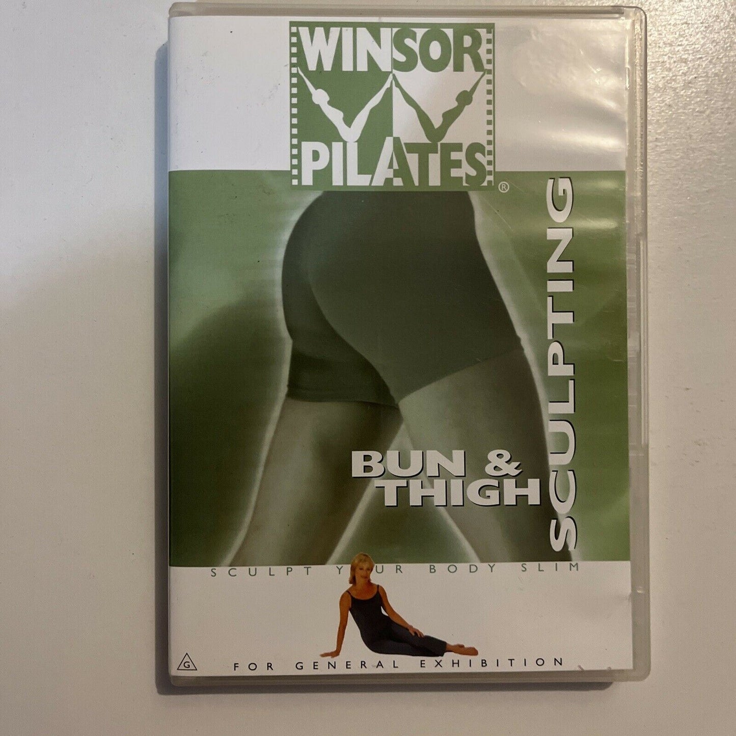 Winsor Pilates: Bun & Thigh Sculpting (DVD, 2002) Scult slim body. Mari Winsor