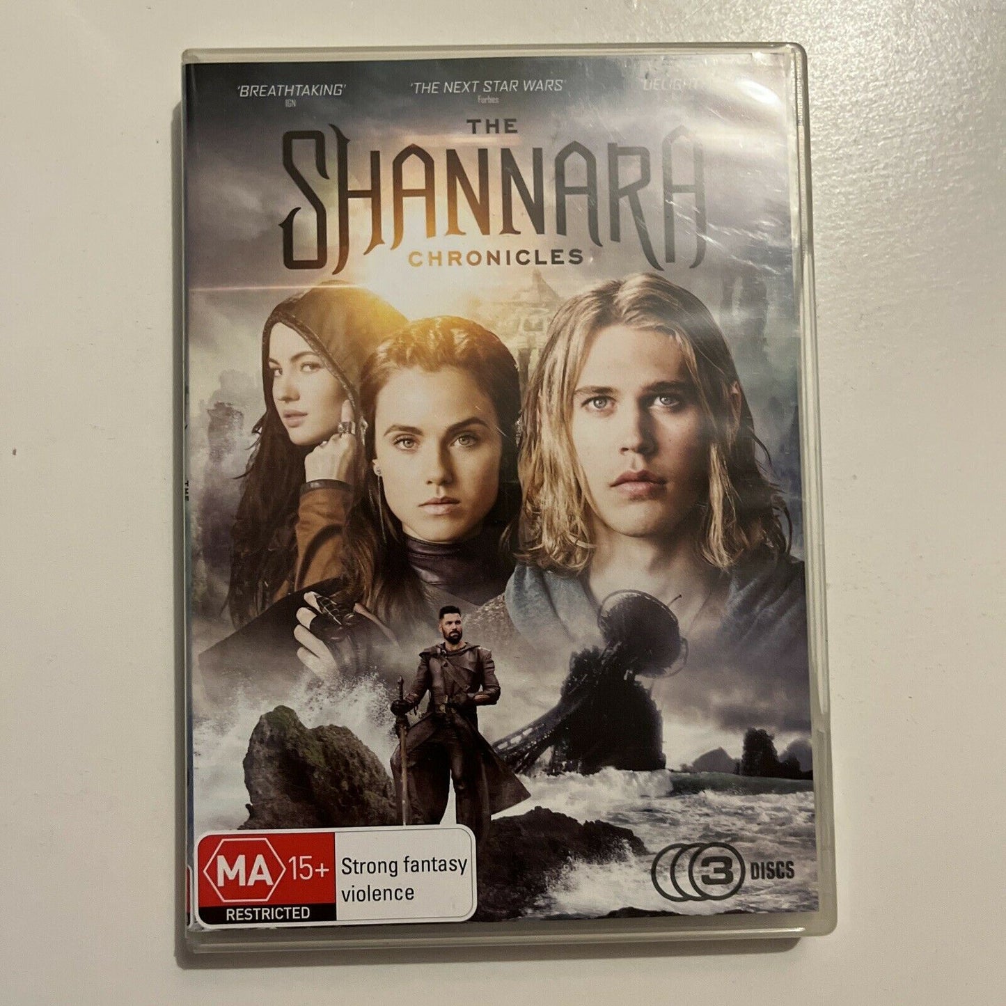 The Shannara Chronicles (DVD, 2016, 3-Disc) Poppy Drayton, Austin Butler Region4