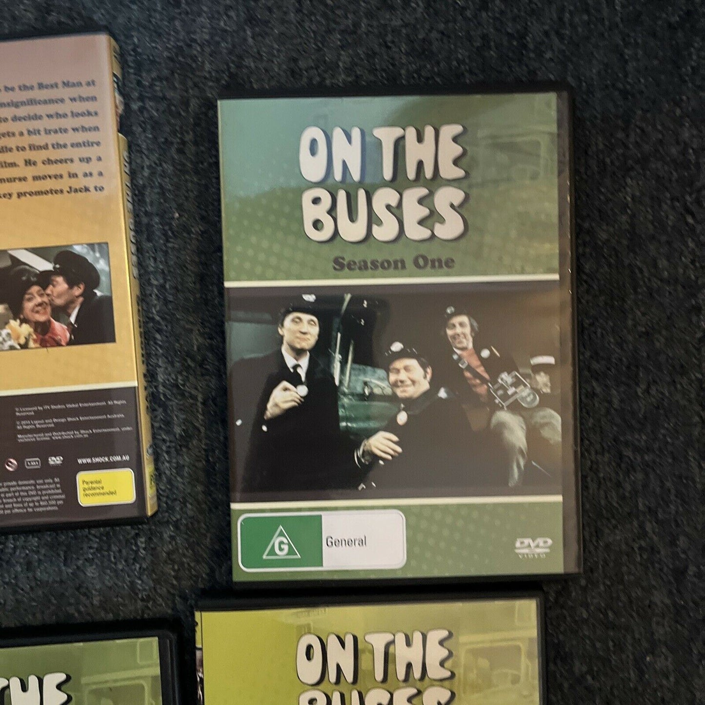 ON THE BUSES : The COMPLETE Collection Series 1-7 (DVD, 1973, 11-Disc) Region 4