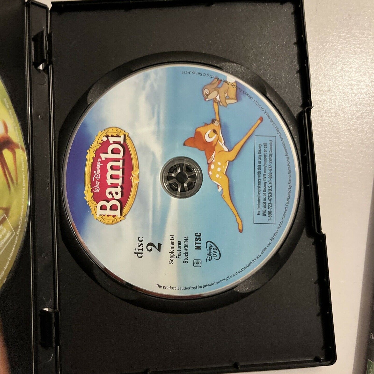 Bambi / Bambi 2 - Special Edition (DVD, 2006, 3-Disc) Region 4