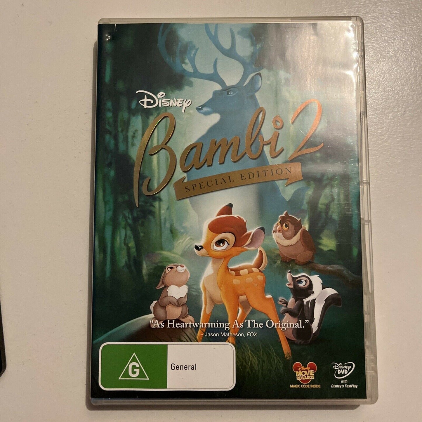 Bambi / Bambi 2 - Special Edition (DVD, 2006, 3-Disc) Region 4