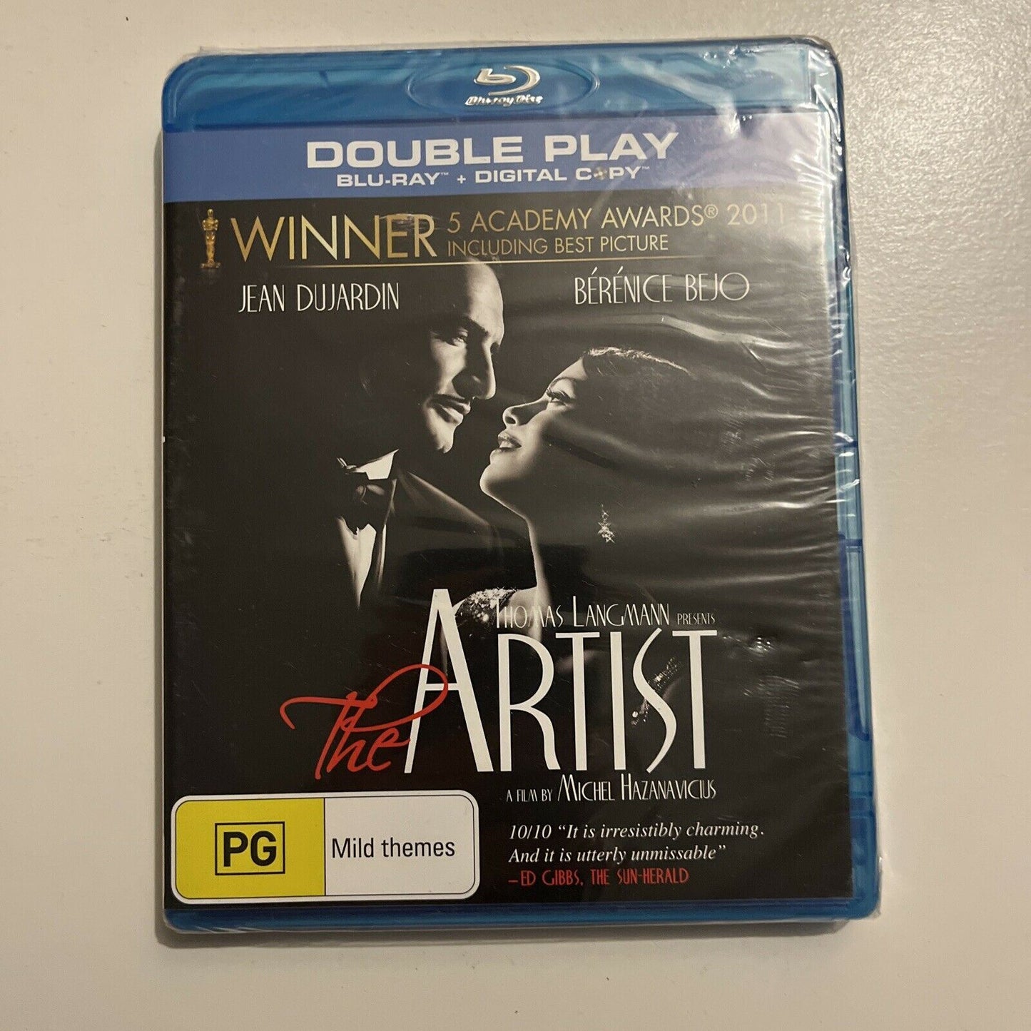 *New Sealed* The Artist (Bluray, 2011) Jean Dujardin, Berenice Bejo. Region B