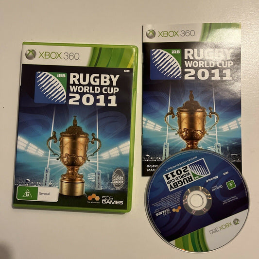 Rugby World Cup 2011 - Xbox 360 Game + Manual PAL