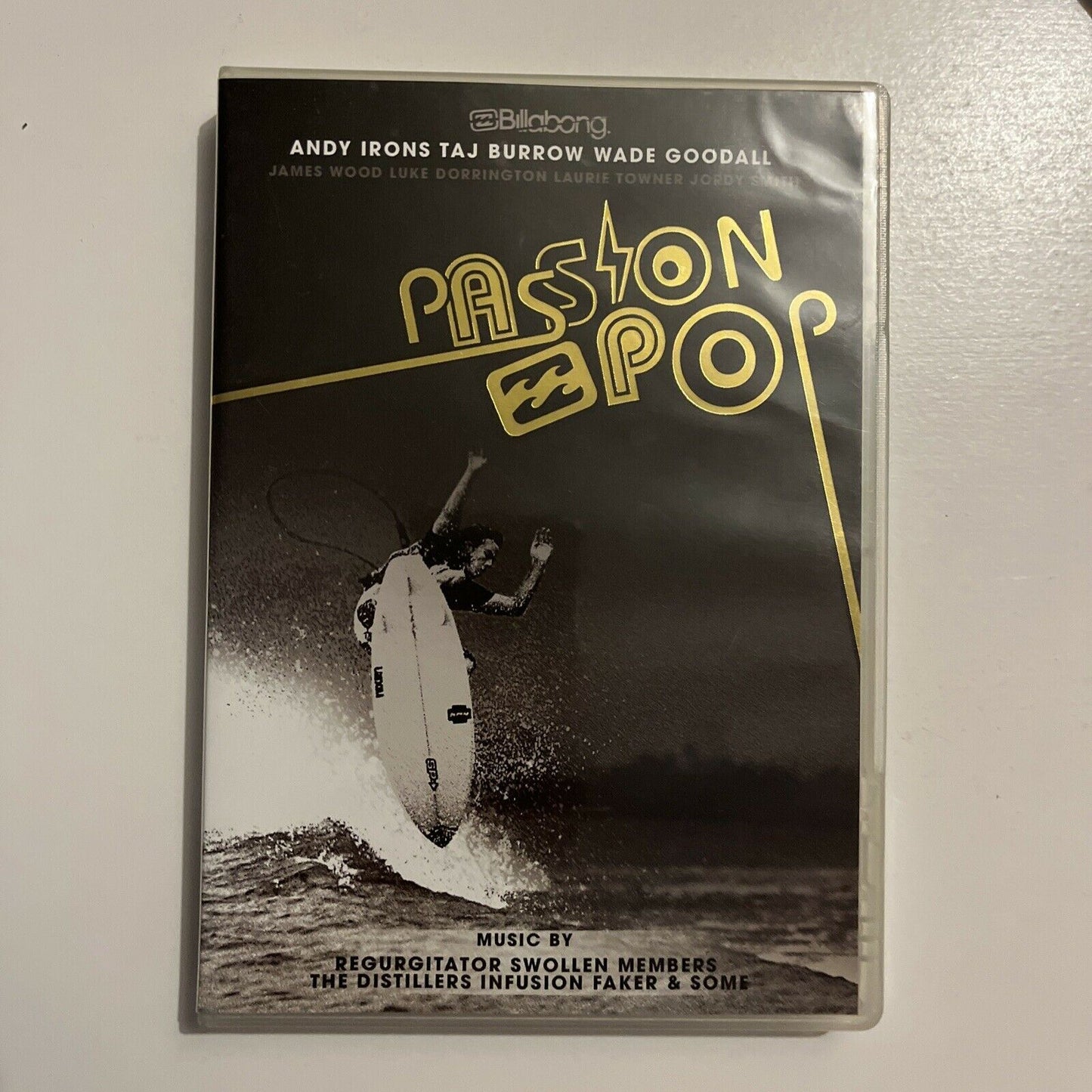 Billabong: Passion Pop (DVD) Andy Irons, Taj Borrow, Wade Goodall