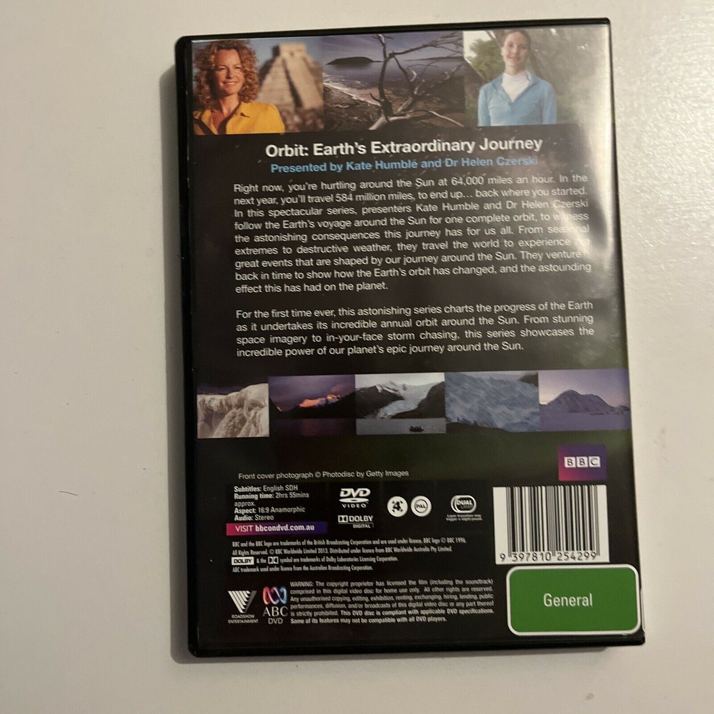 BBC: Orbit - Earth's Extraordinary Journey (DVD, 2013) Dr Helen Czerski Region 4