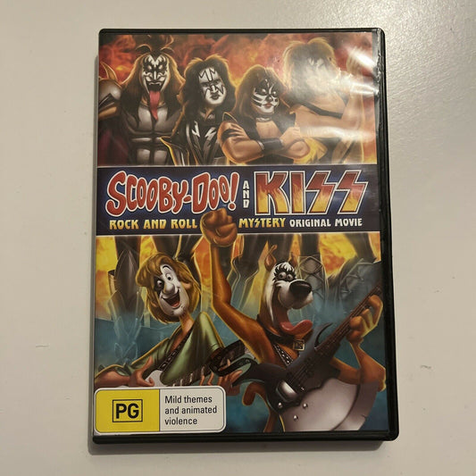 Scooby-Doo! And Kiss - Rock And Roll Mystery (DVD, 2015) Region 4