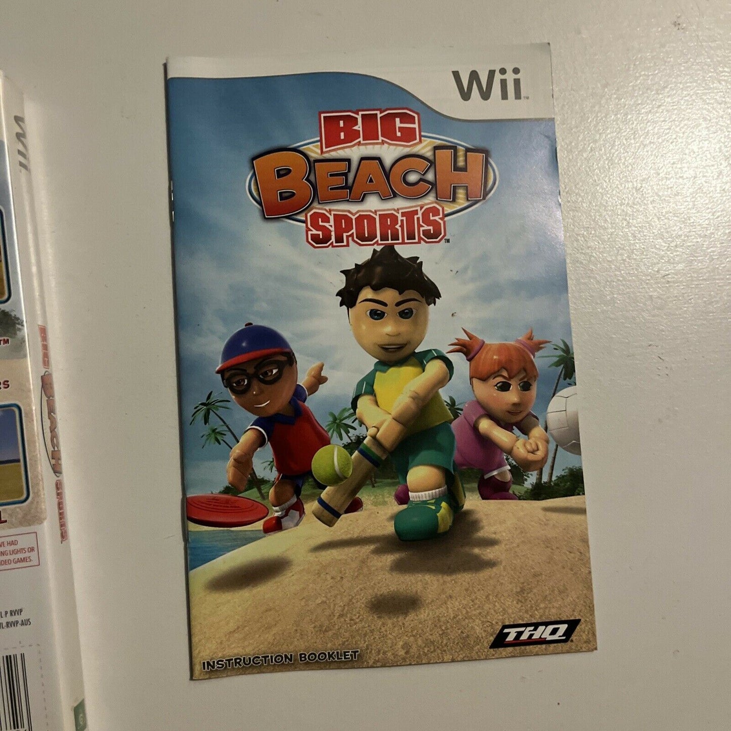 Big Beach Sports Nintendo Wii Game With Manual PAL