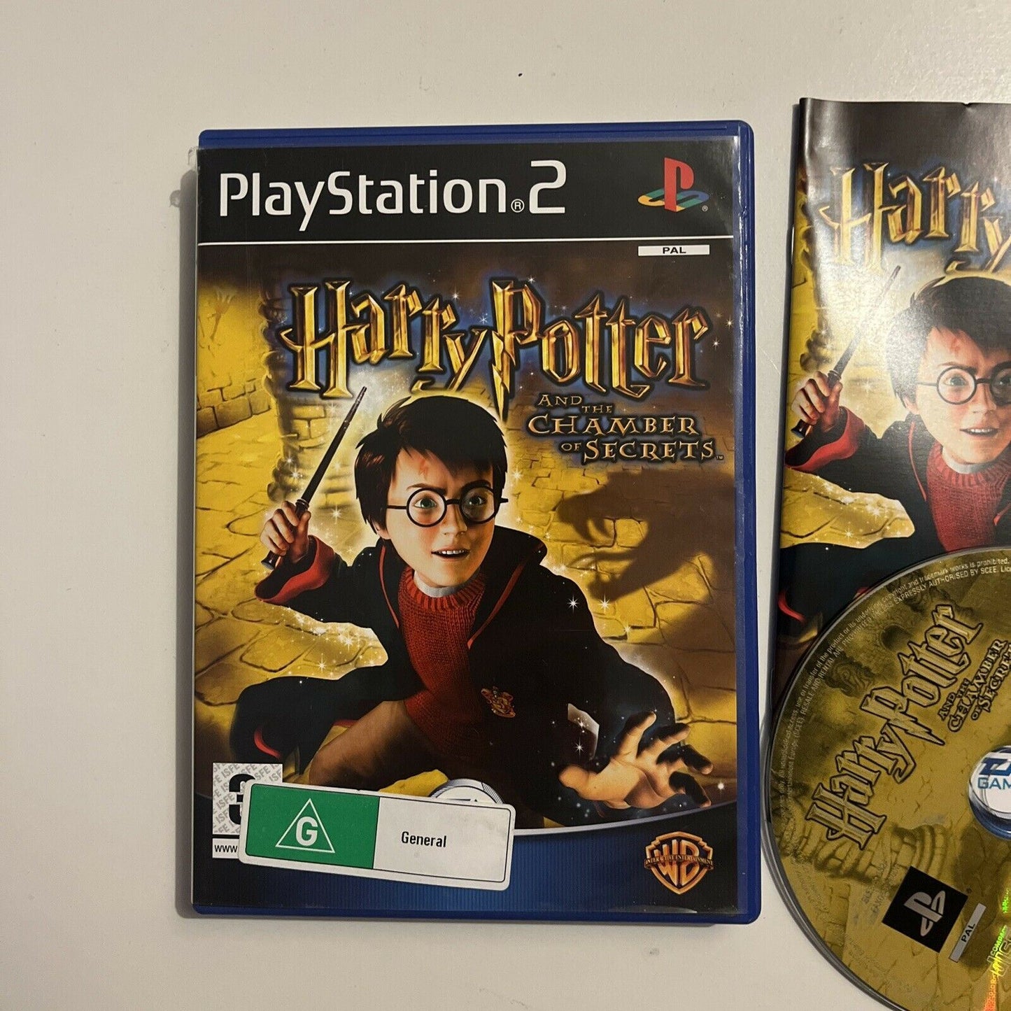 Harry Potter And The Chamber Of Secrets - Sony Playstation 2 PS2 With Manual PAL