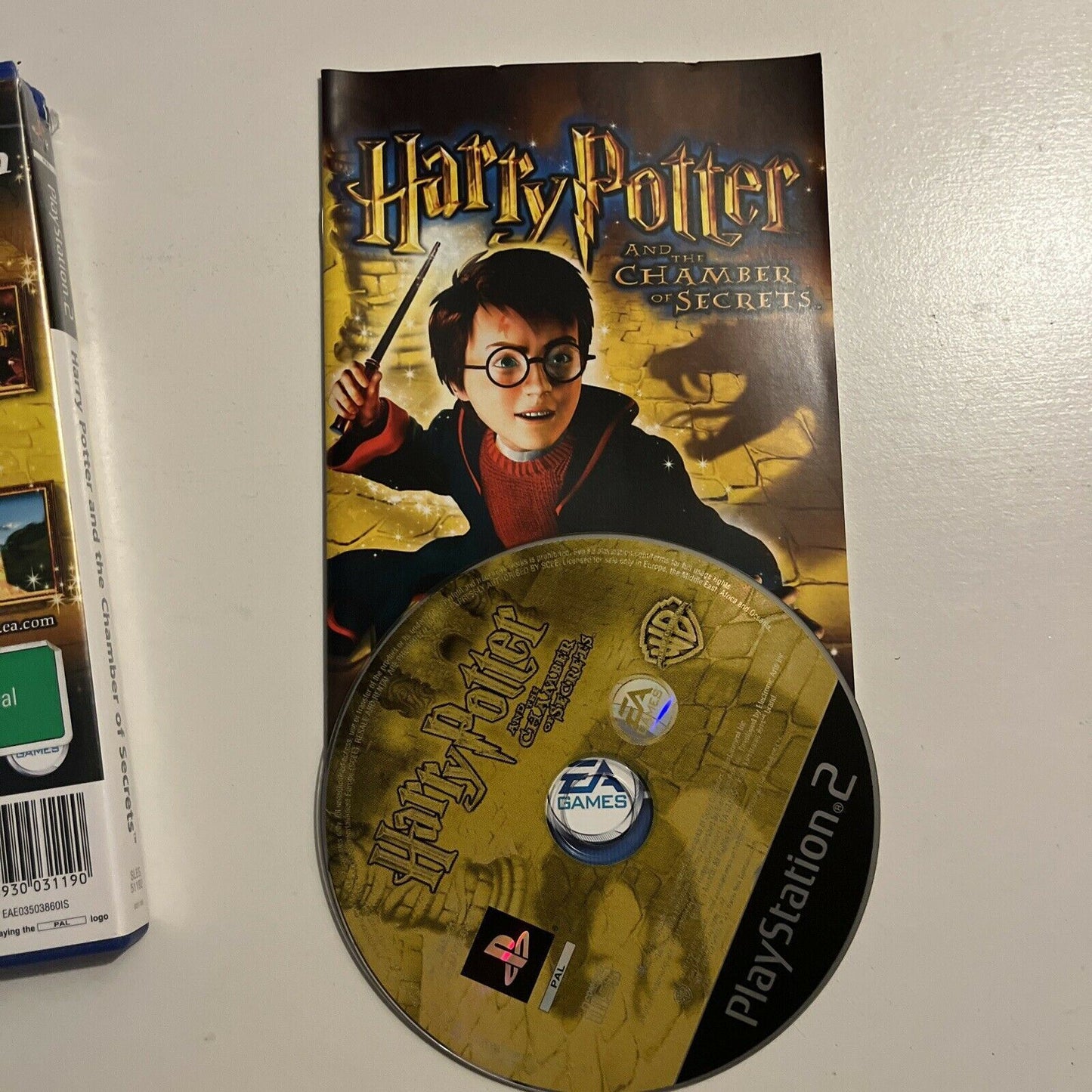 Harry Potter And The Chamber Of Secrets - Sony Playstation 2 PS2 With Manual PAL