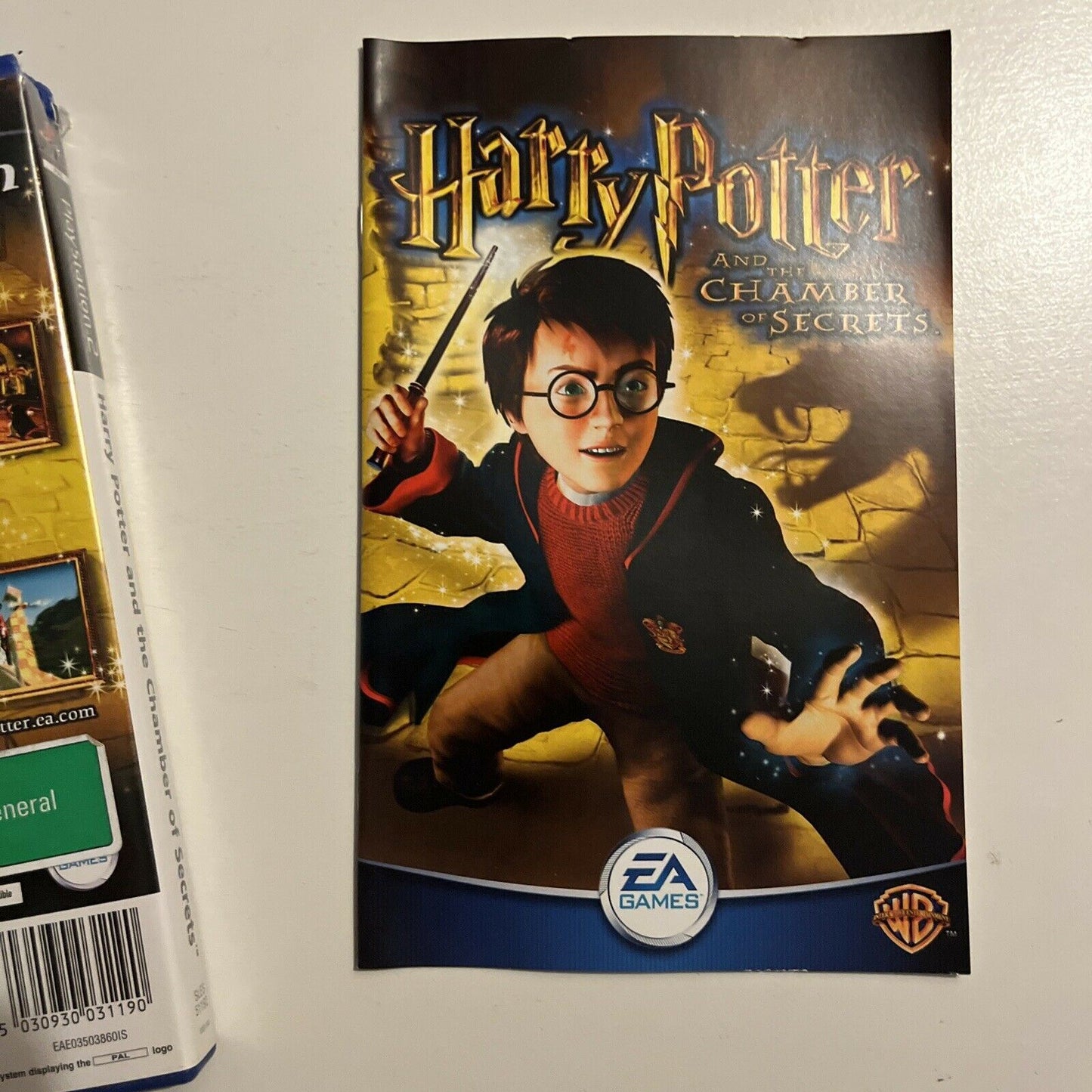 Harry Potter And The Chamber Of Secrets - Sony Playstation 2 PS2 With Manual PAL