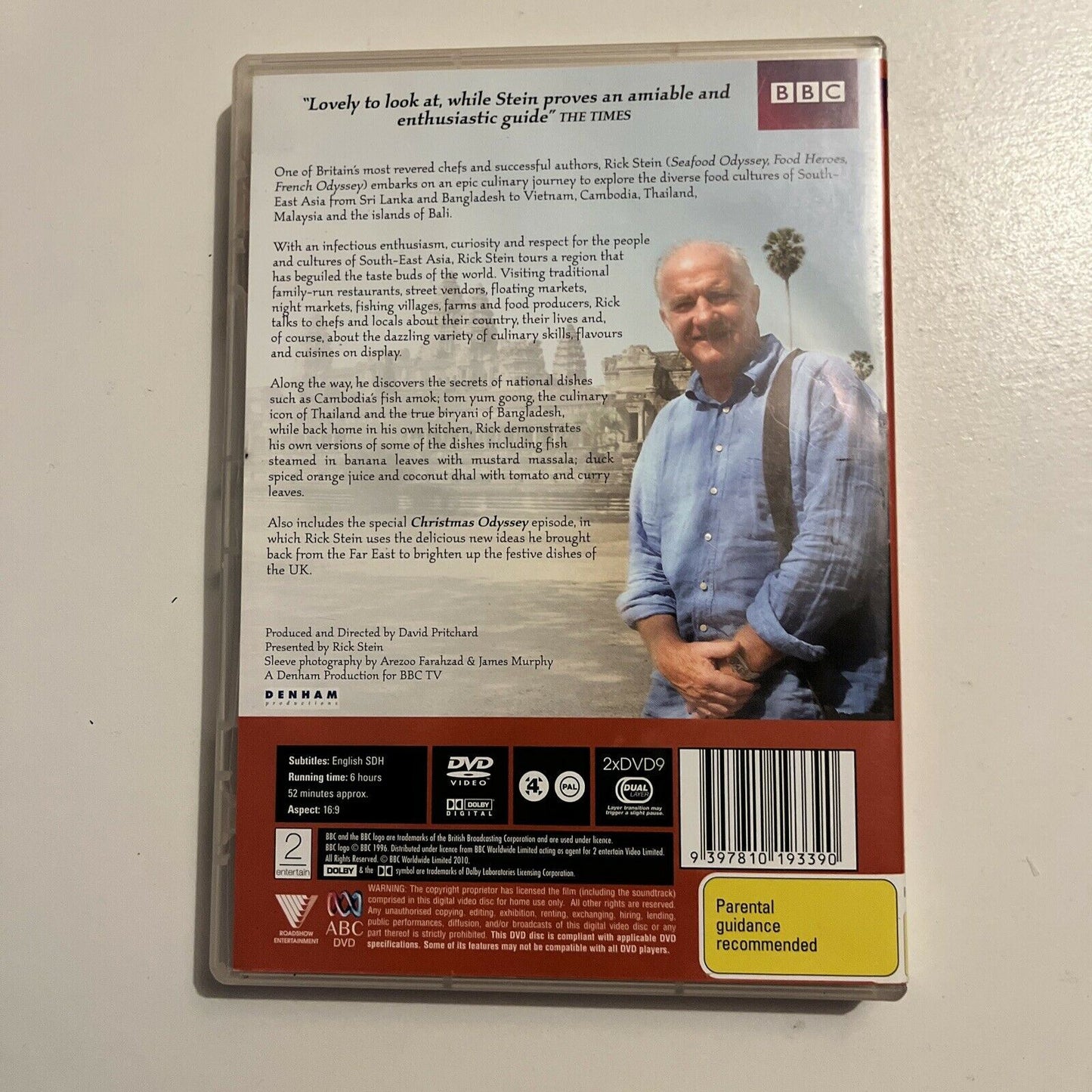 Rick Stein's Far Eastern Odyssey (DVD, 2010, 2-Disc) BBC Region 4