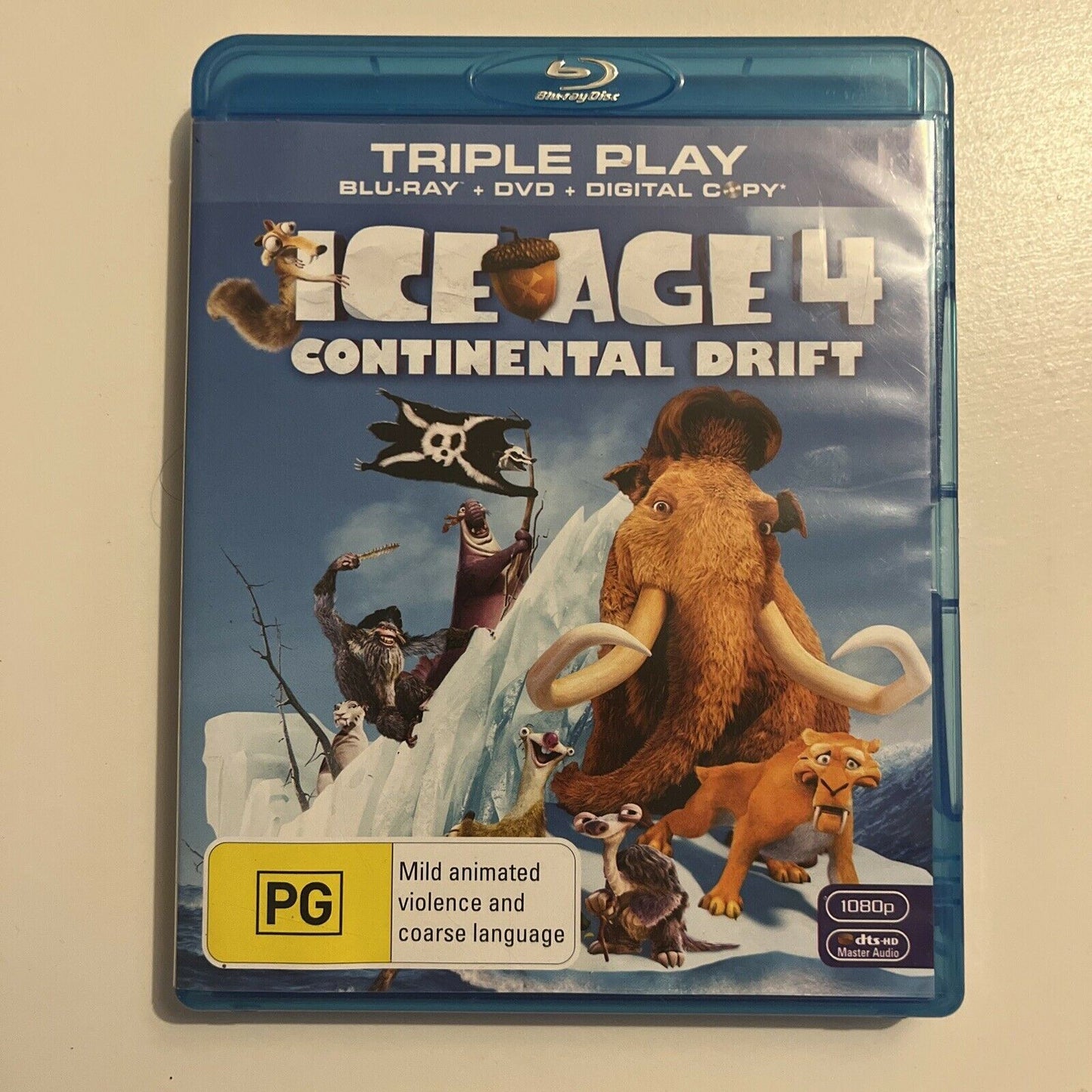 Ice Age 4 - Continental Drift (Bluray, 2012, 2-Disc) Region B