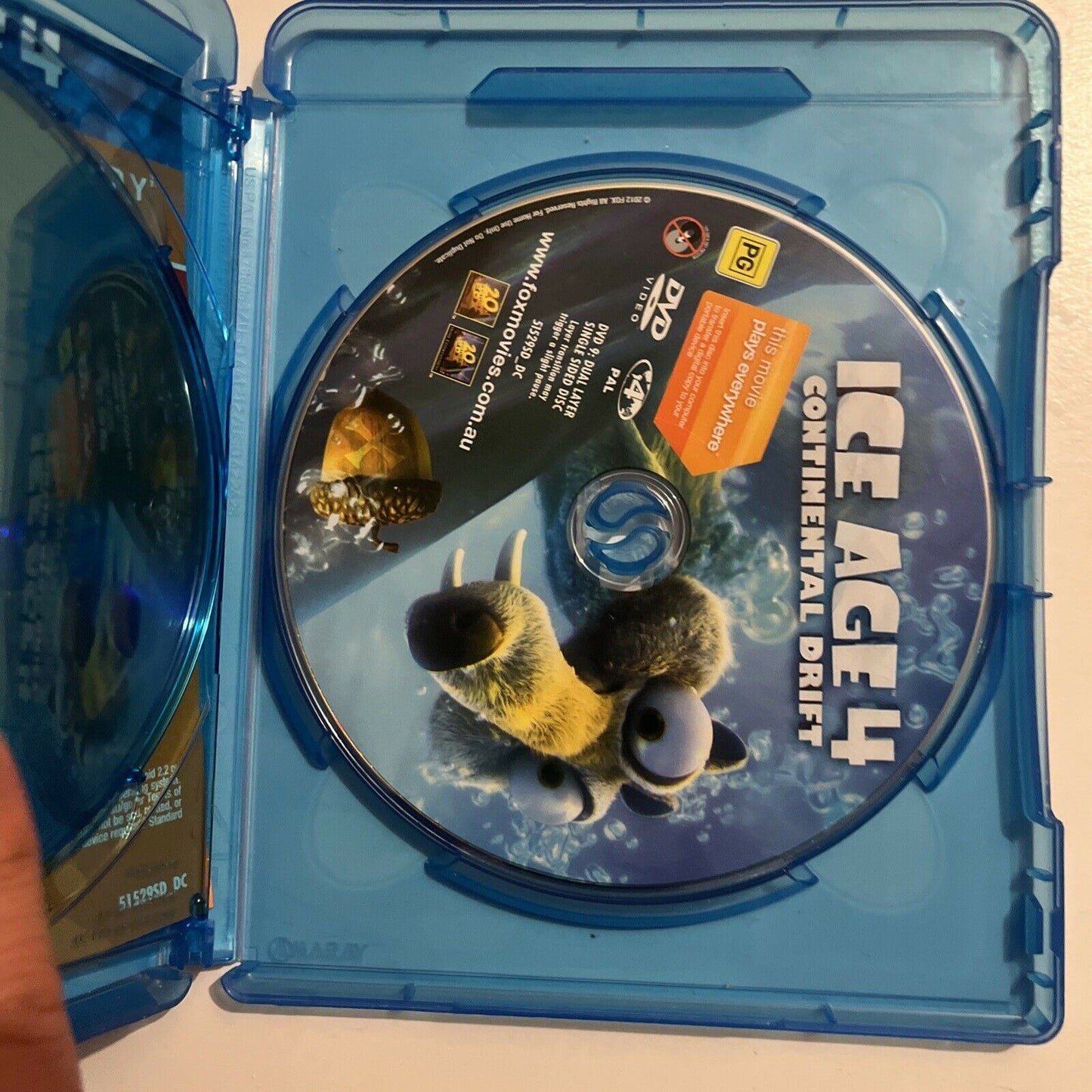 Ice Age 4 - Continental Drift (Bluray, 2012, 2-Disc) Region B