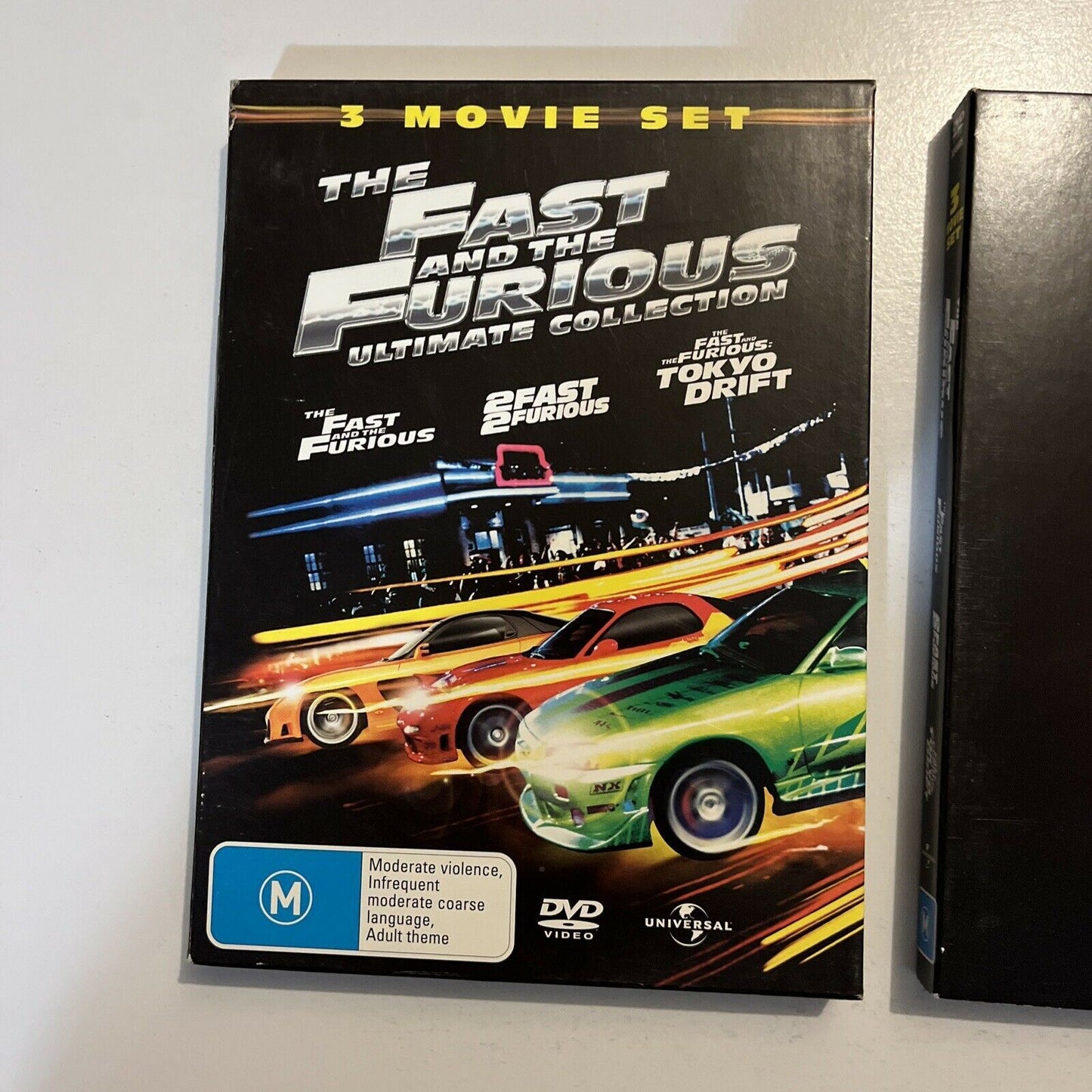 The Fast And The Furious - Ultimate Collection 3 (DVD, 2006, 3-Disc) Region 4&2