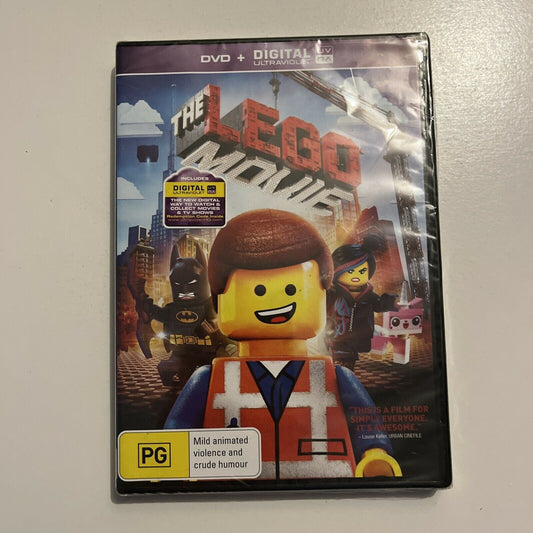 *New Sealed* The Lego Movie (DVD, 2014) Region 4