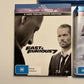 The Fate Of The Furious / Fast & Furious 7 (Blu-ray, 2019, 3-Disc) Region B