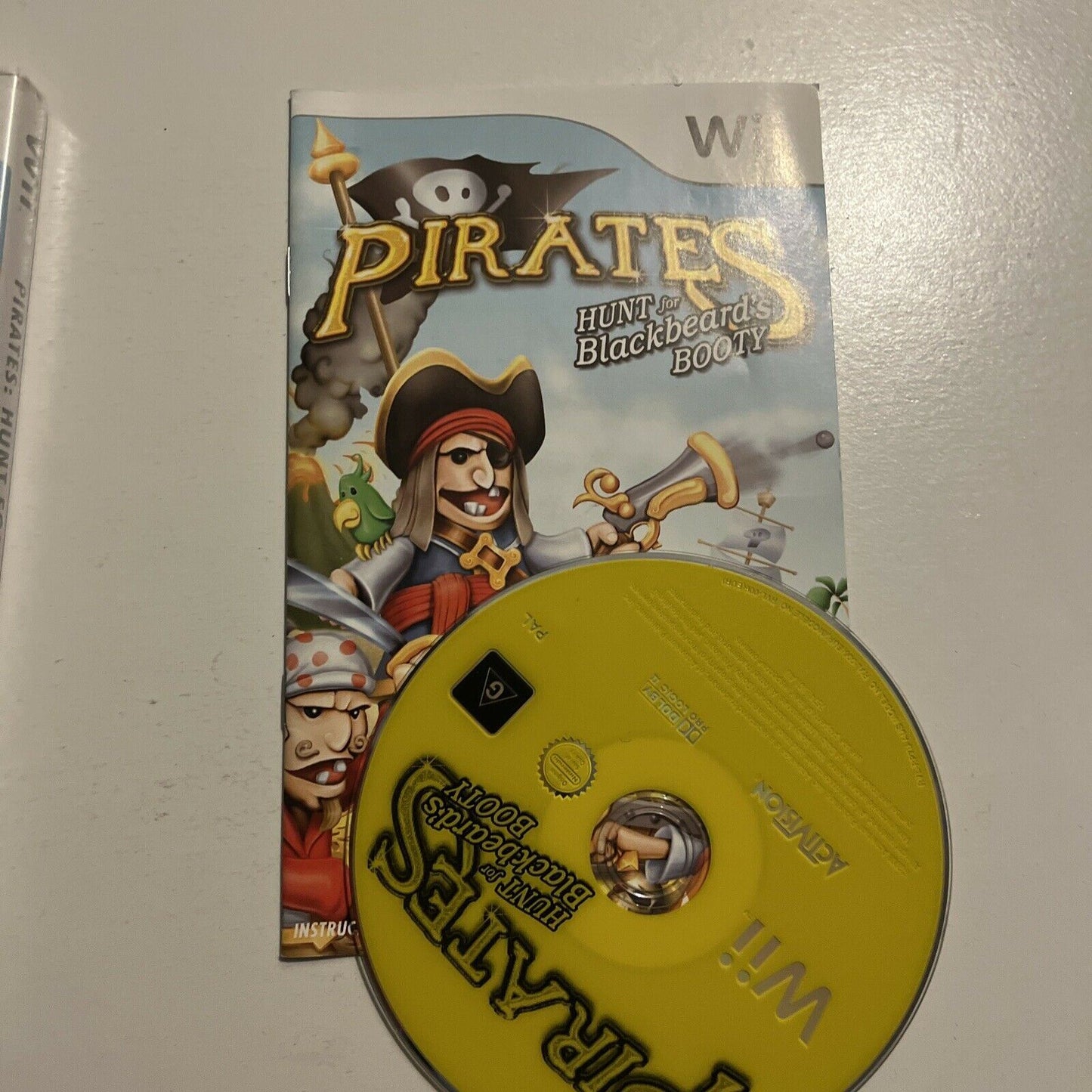 Pirates Hunt for BlackBeards Booty  - Nintendo Wii With Manual PAL