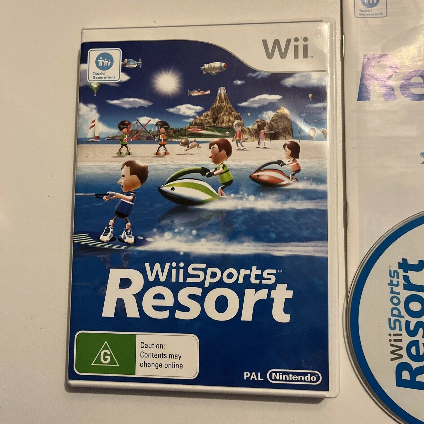 Wii Sports Resort - Nintendo Wii With Manual PAL