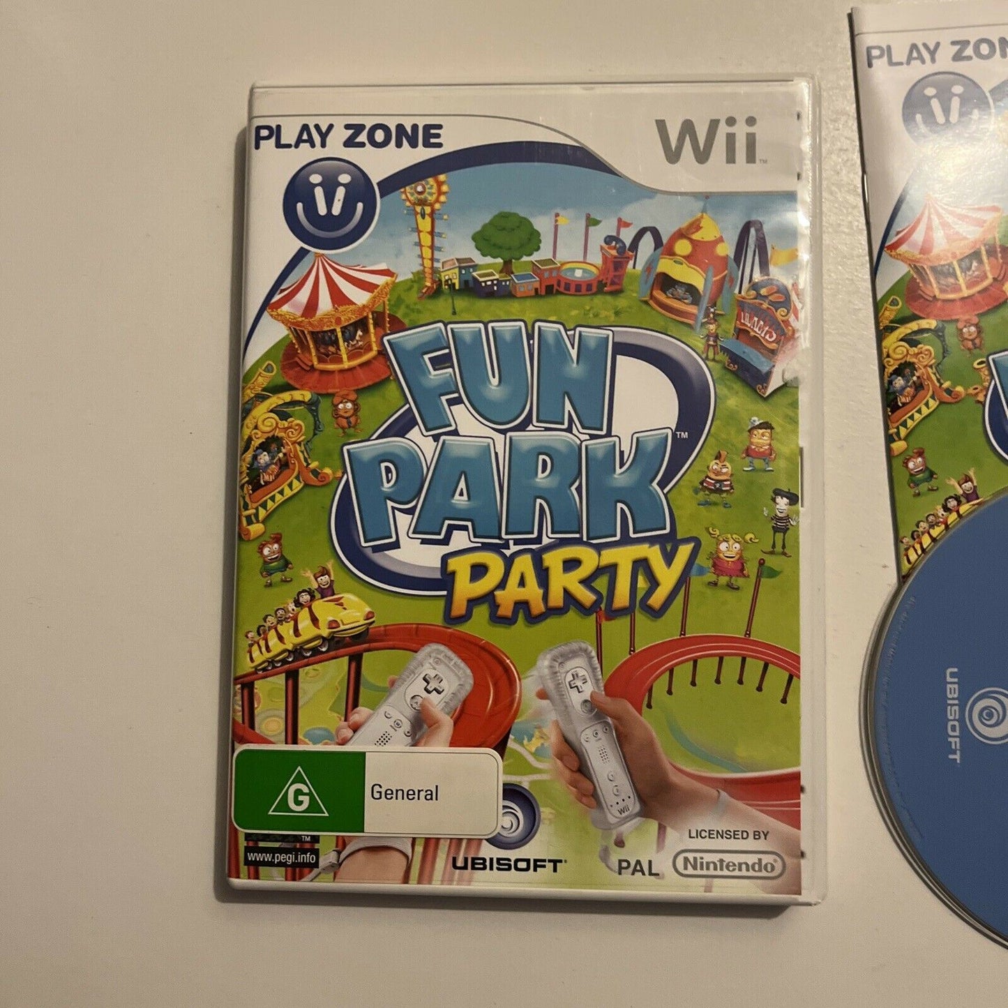 Fun Park Party - Nintendo Wii Game With Manual PAL