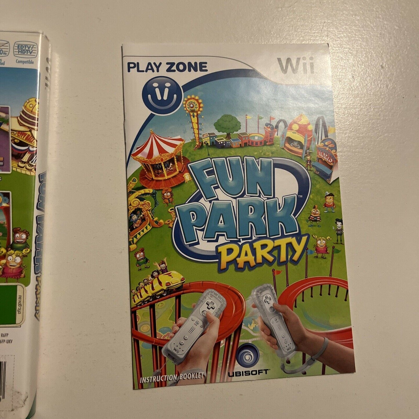 Fun Park Party - Nintendo Wii Game With Manual PAL