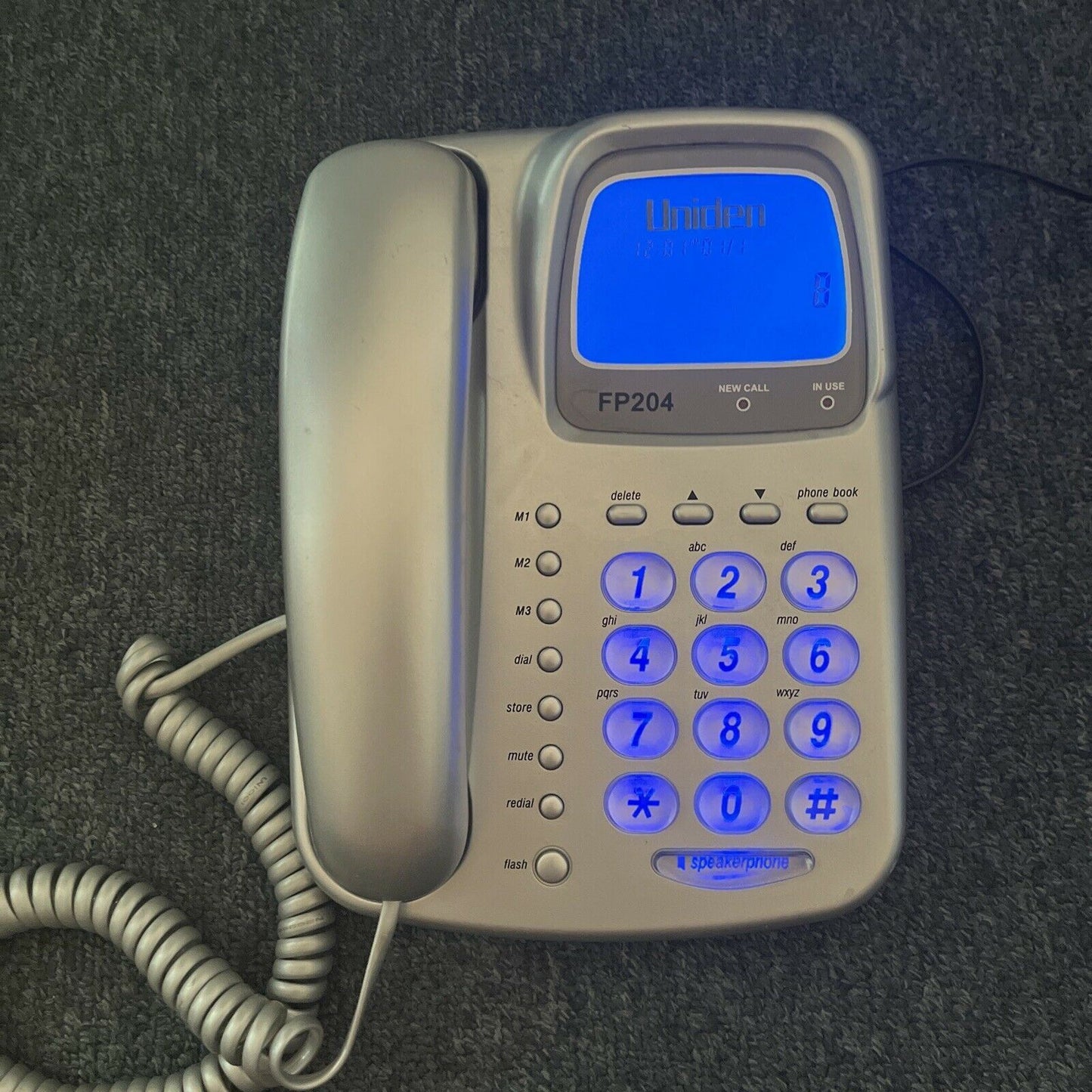 Uniden FP204 Wired Landline Telephone