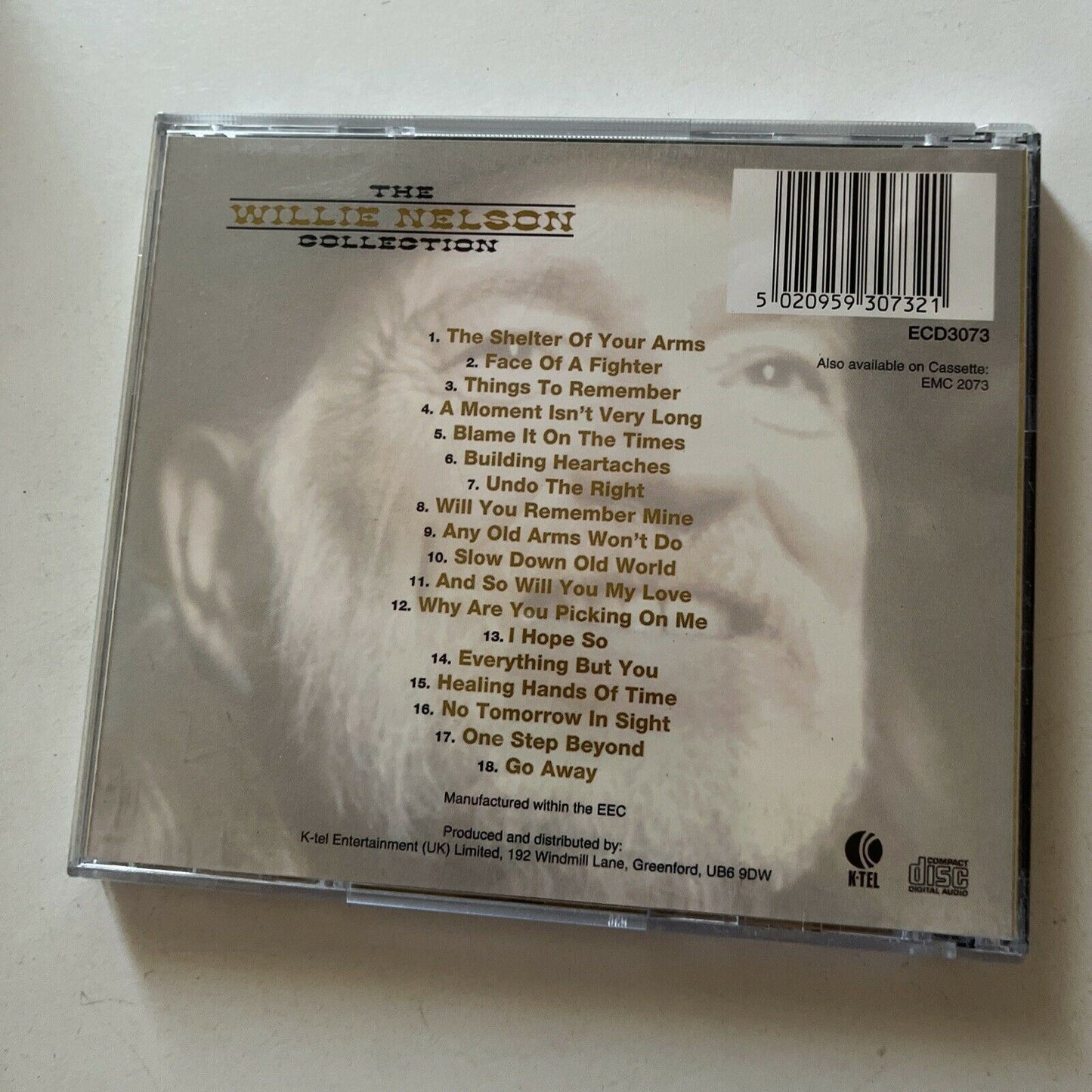 Willie Nelson - The Collection: 18 Classic Country Tracks (CD, 1987)