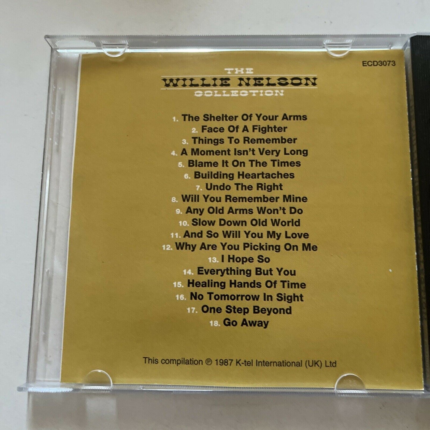 Willie Nelson - The Collection: 18 Classic Country Tracks (CD, 1987)