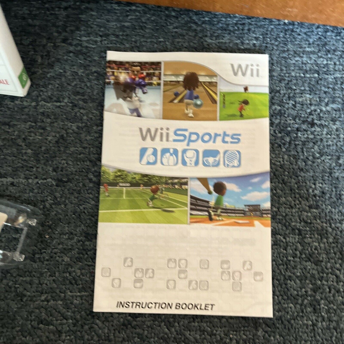 Wii Sports & Accessories (Tennis, Golf, Baseball) For Nintendo Wii w Manual PAL