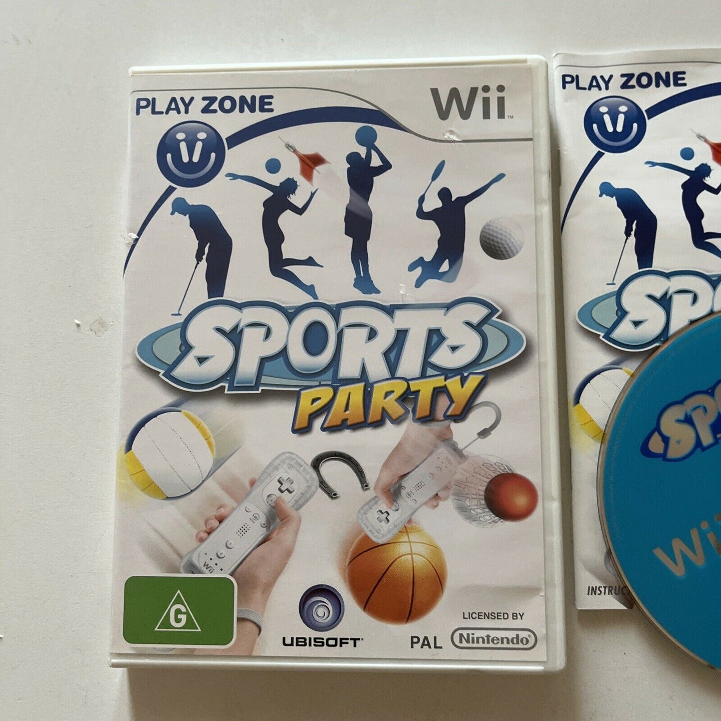 Sports Party - Nintendo Wii | Play Zone Manual Included PAL