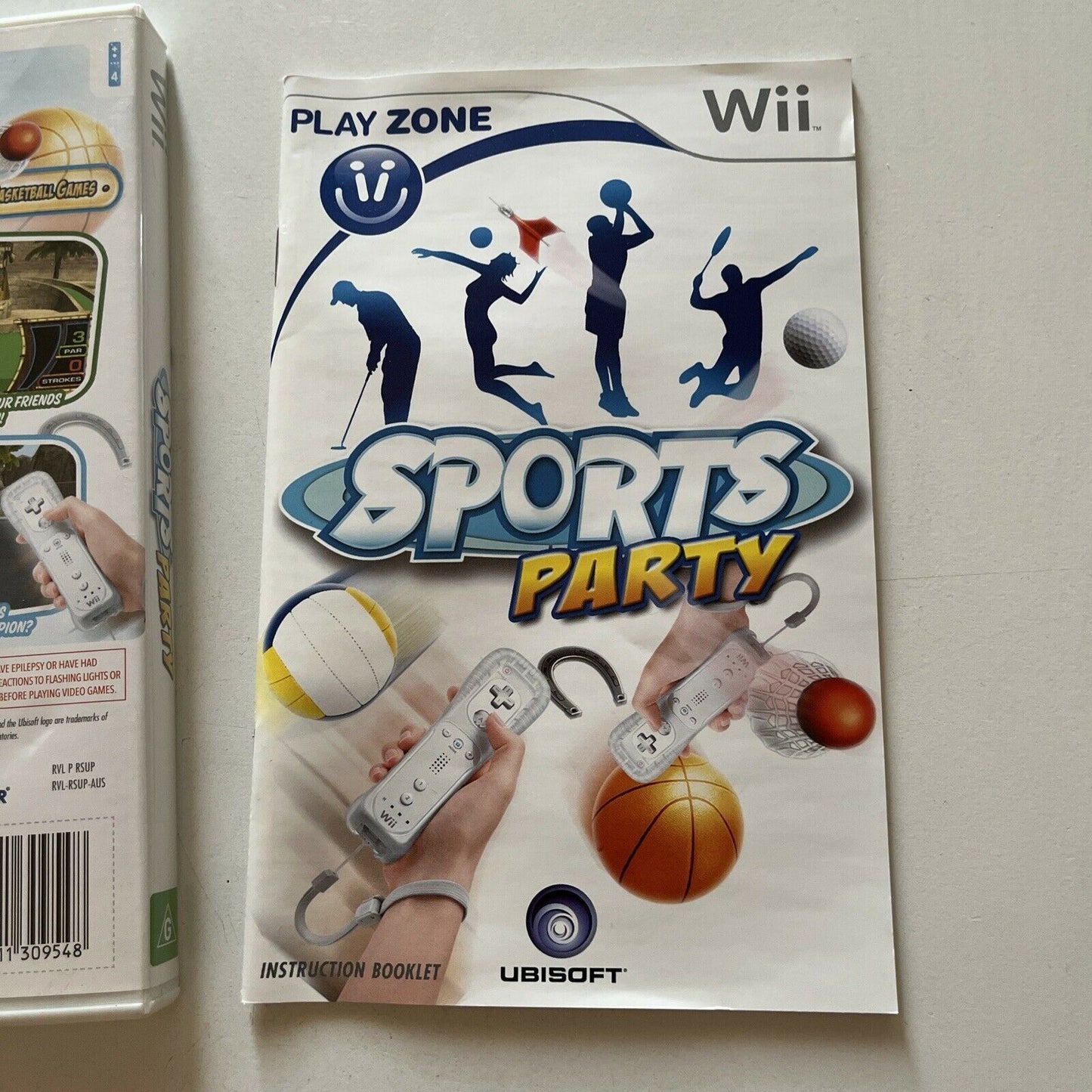 Sports Party - Nintendo Wii | Play Zone Manual Included PAL