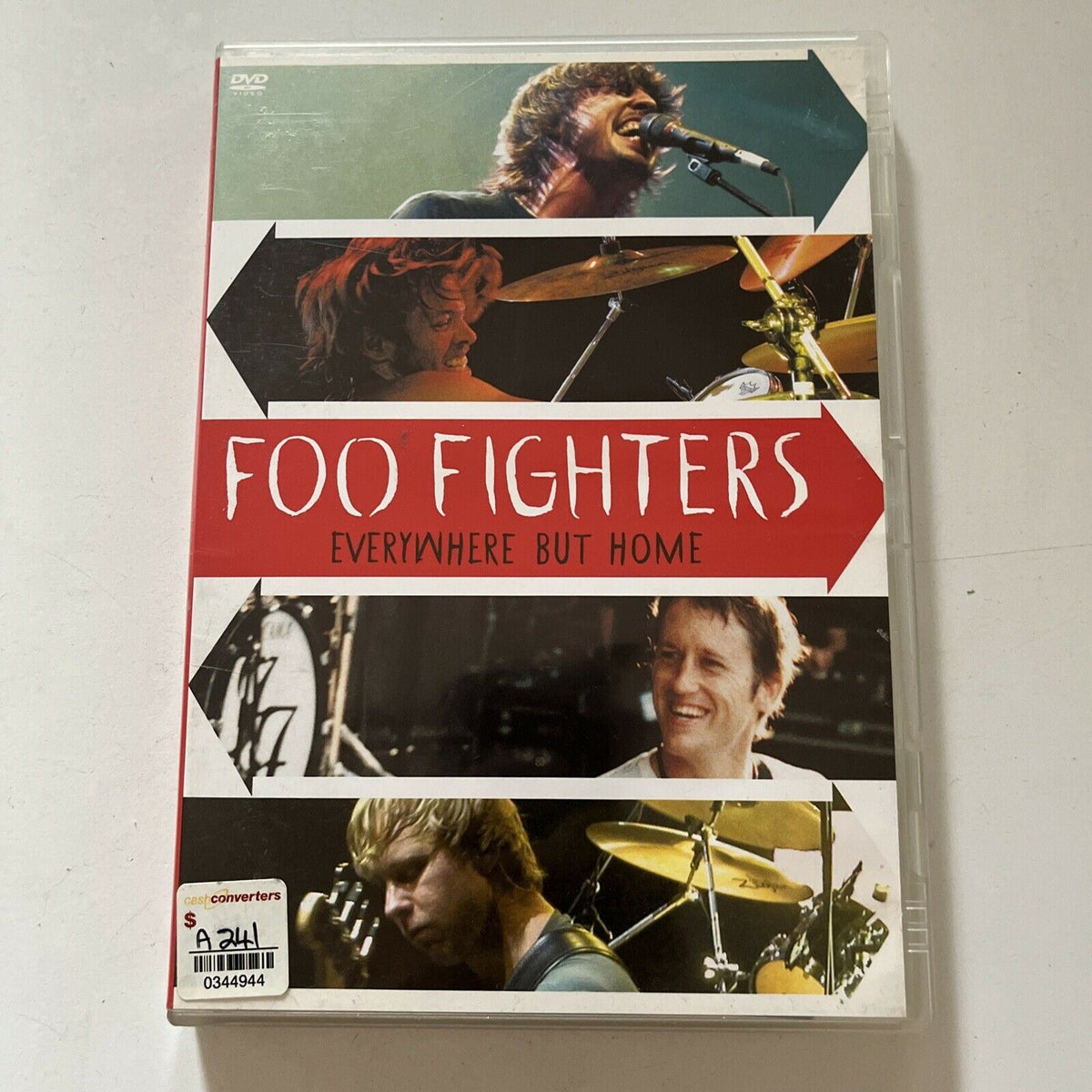 Everywhere but Home by Foo Fighters (DVD, Nov-2003) All Regions