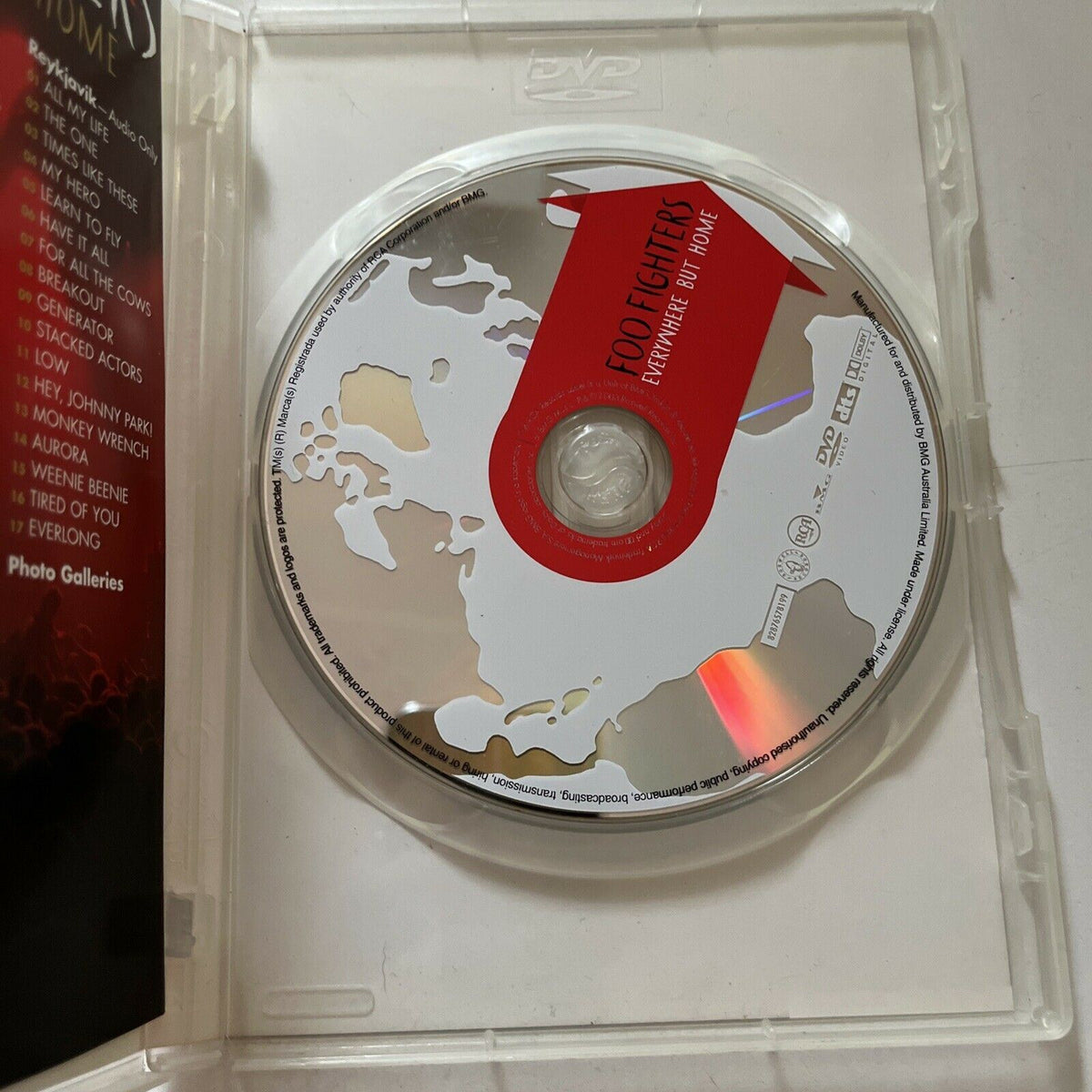 Everywhere but Home by Foo Fighters (DVD, Nov-2003) All Regions