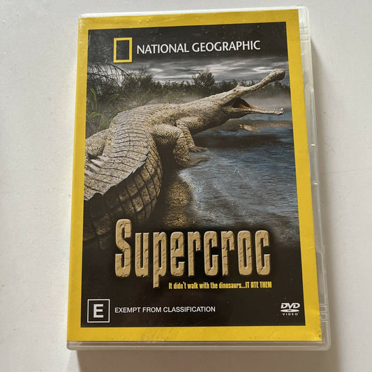 National Geographic - Supercroc (DVD, 2004) Region 4