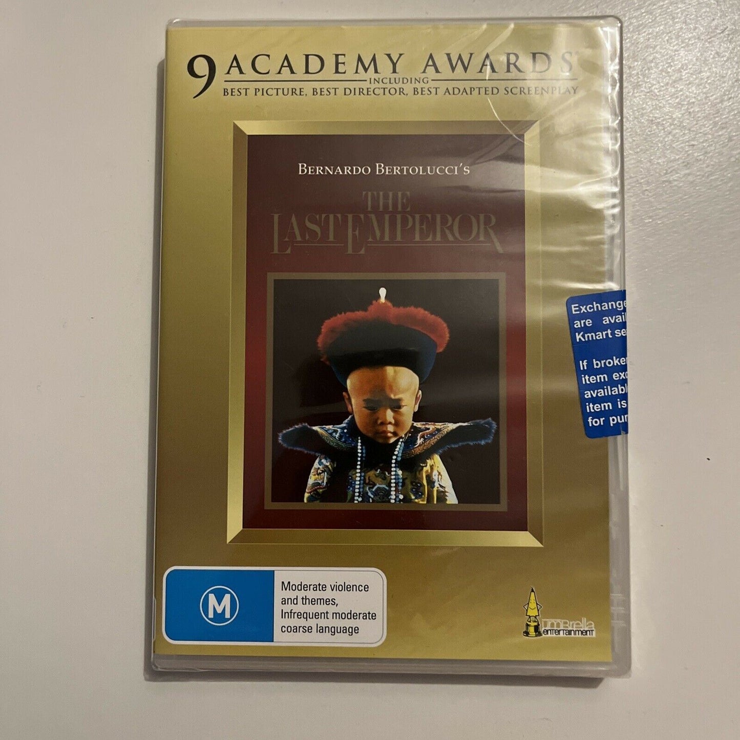 *New Sealed* The Last Emperor (DVD, 1987) Peter O'Toole Region 4