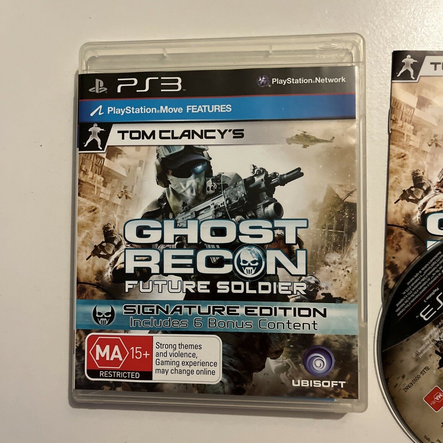 Tom Clancy's: Ghost Recon Future Soldier - Signature Edition - Sony PS3 Manual