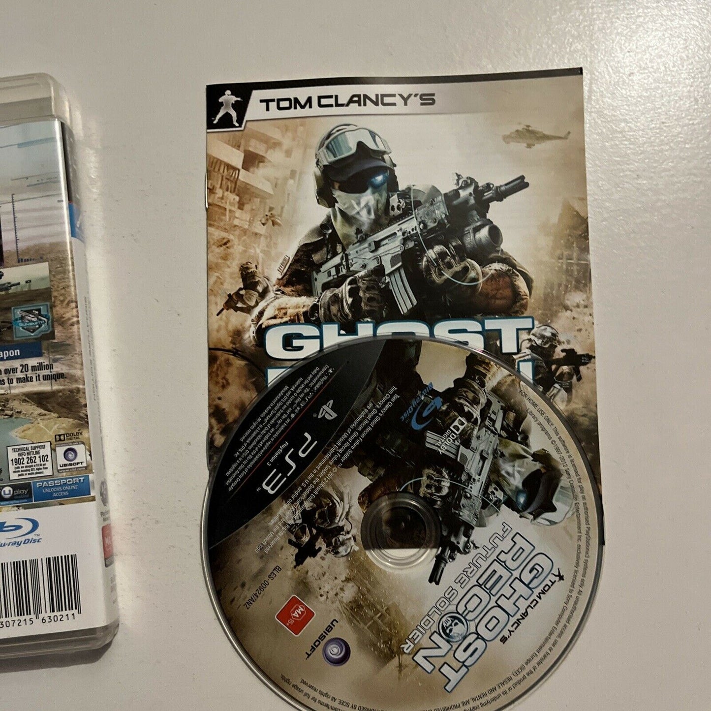 Tom Clancy's: Ghost Recon Future Soldier - Signature Edition - Sony PS3 Manual