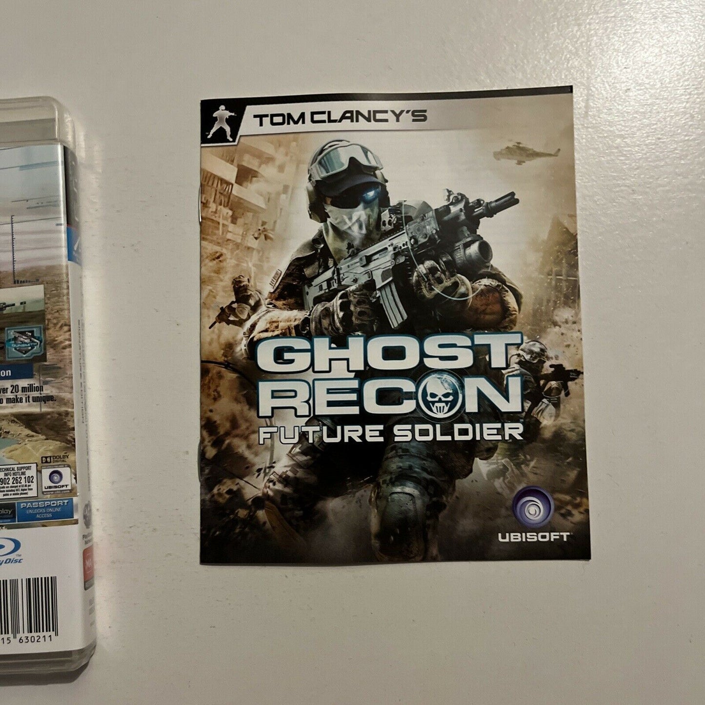 Tom Clancy's: Ghost Recon Future Soldier - Signature Edition - Sony PS3 Manual