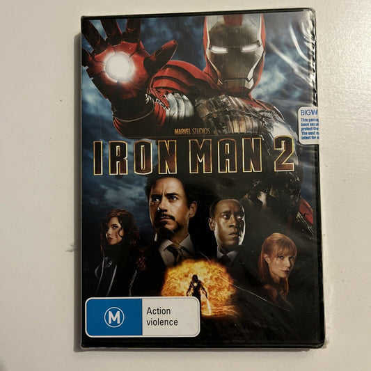*New Sealed* Iron Man 2 (DVD, 2010) Region 4