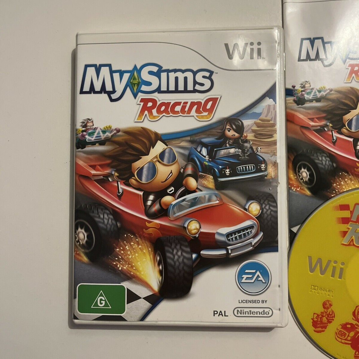 Elvis Racing Wii My Sims Racing - Nintendo Wii With Manual PAL – Retro Unit