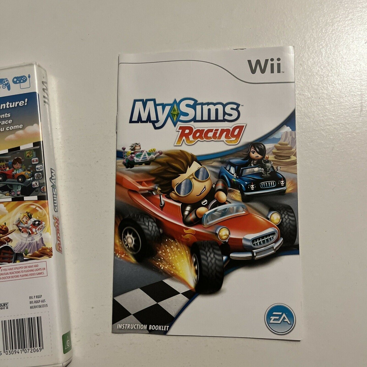 My Sims Racing - Nintendo Wii  With Manual PAL